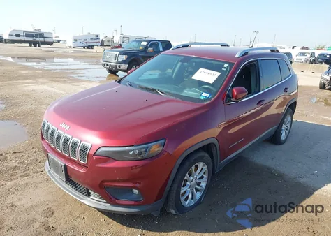 2019 Jeep Cherokee Latitude Fwd из США, поврежденный, VIN 1C4PJLCBXKD149893
